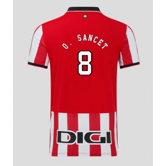 Athletic Bilbao Oihan Sancet #8 Maglia Gara Casa Repliche 2025-26 Maniche Corte